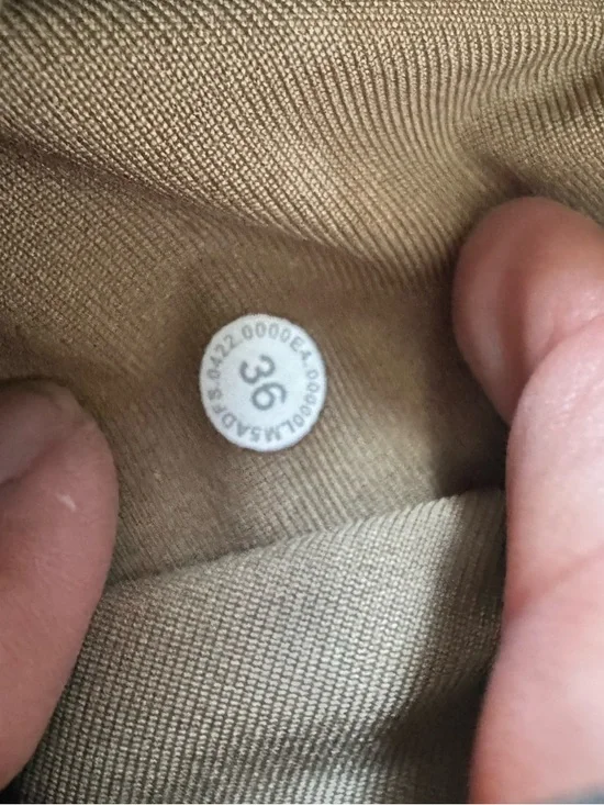 Lululemon Mens ABC Pant Tan Size 36 GUC 33Inseam - Picture 8 of 8